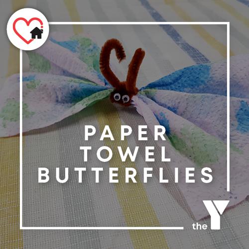 Paper Towel Butterflies